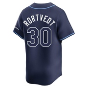 Ben Rortvedt Men's Tampa Bay Rays Away Jersey - Navy Limited