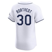 Ben Rortvedt Men's Tampa Bay Rays Home Jersey - White Elite