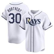 Ben Rortvedt Men's Tampa Bay Rays Home Jersey - White Limited