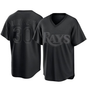 Ben Rortvedt Youth Tampa Bay Rays Pitch Fashion Jersey - Black Replica