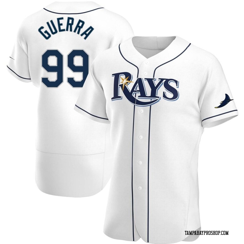 Chris Devenski Men's Nike White Tampa Bay Rays Home Replica Custom Jersey