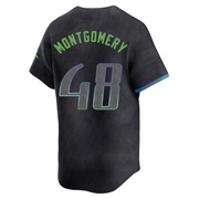 Mason Montgomery Youth Tampa Bay Rays 2024 City Connect Jersey - Charcoal Limited