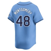 Mason Montgomery Youth Tampa Bay Rays Alternate Jersey - Light Blue Limited